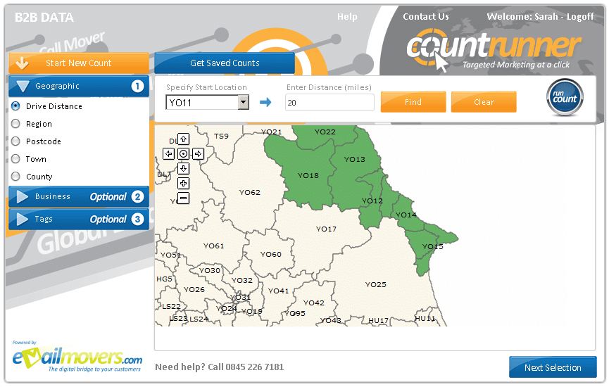 Countrunner features – Drive Distance|