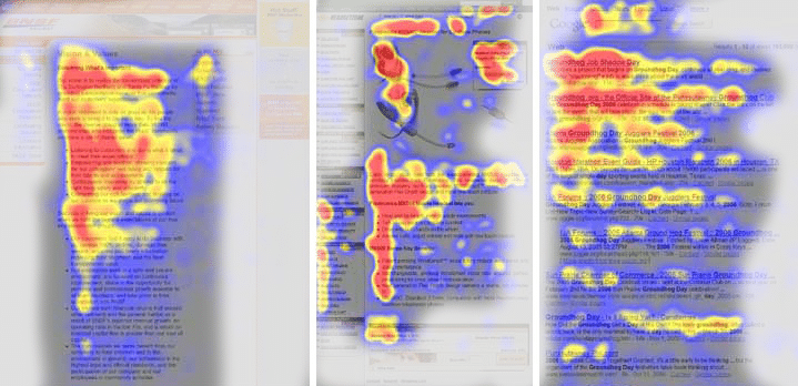 email design tip heat maps