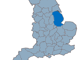 A map of Lincoln