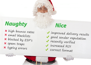 Is your data naughty or nice?|avoid-the-naughty-list|free email cleansing trial