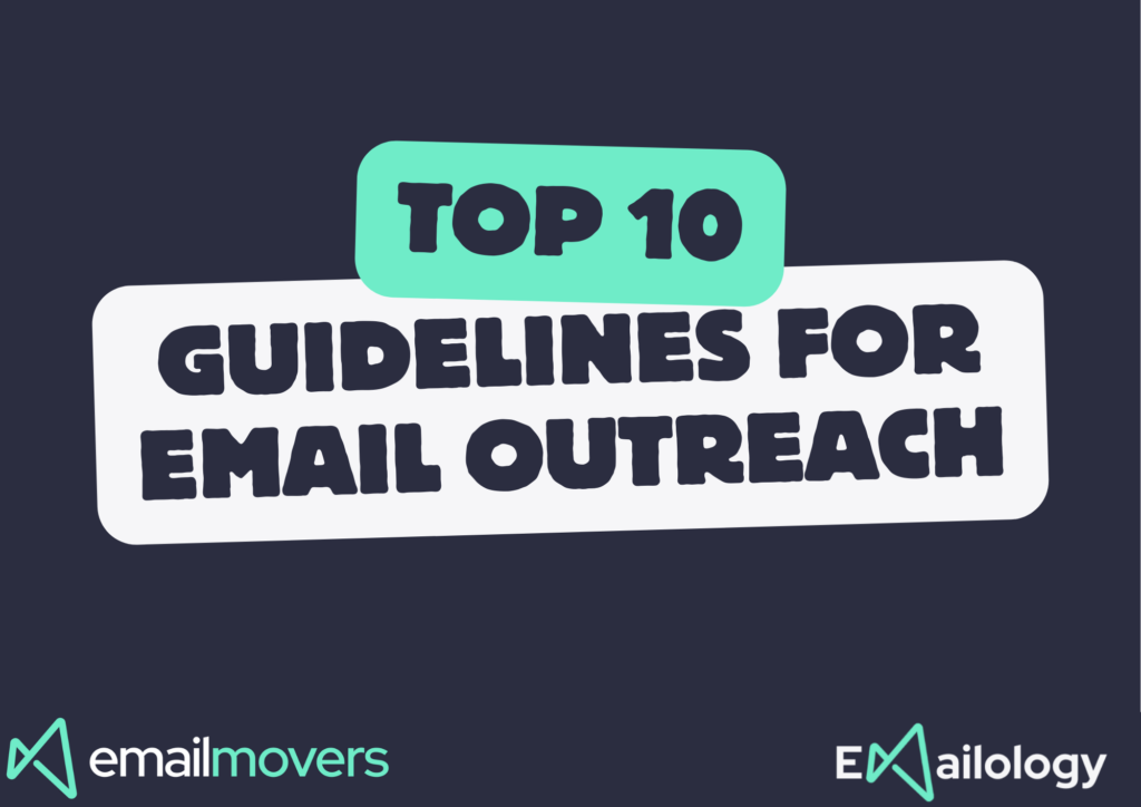 guidelines for email outreach