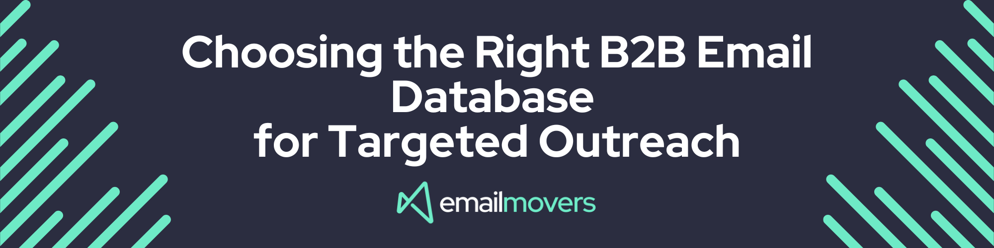 Boost Your B2B Outreach with the Best Email Database