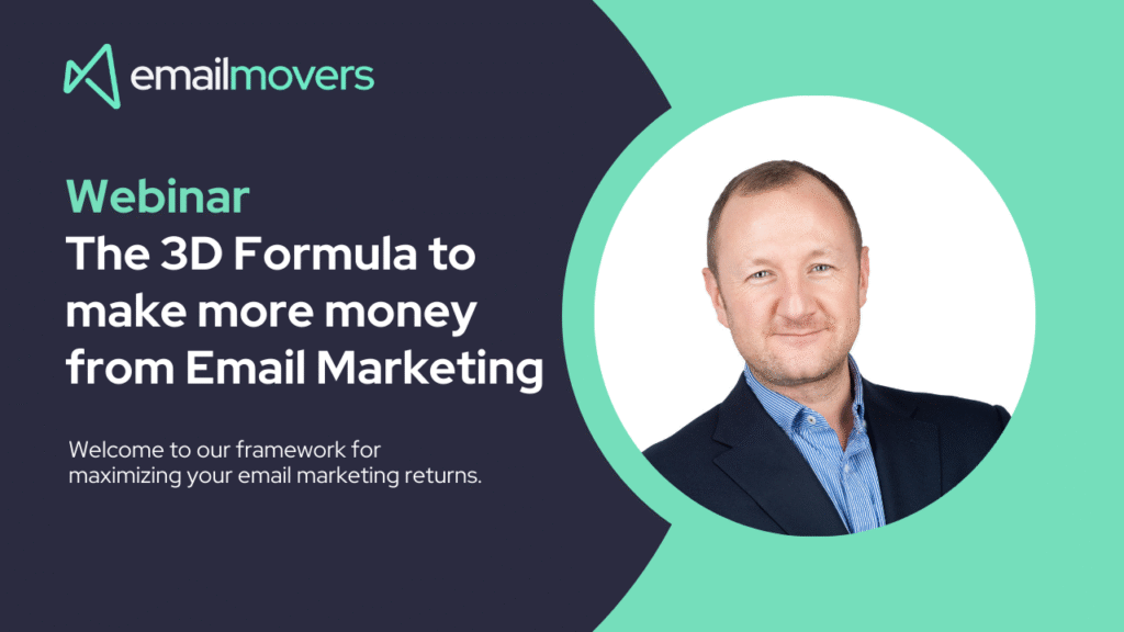 The 3D Formula to make more money from Email Marketing Play
