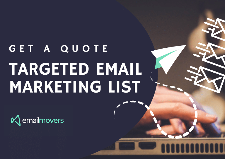 Targeted email marketing list