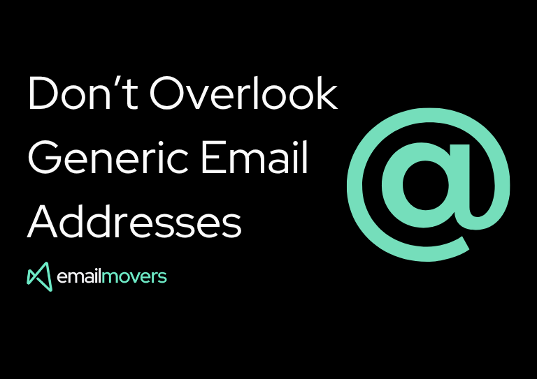 generic email addresses in email marketing
