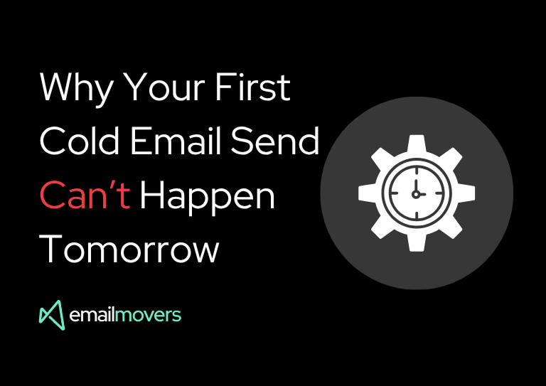 Why your first email send cant happen tomorrow
