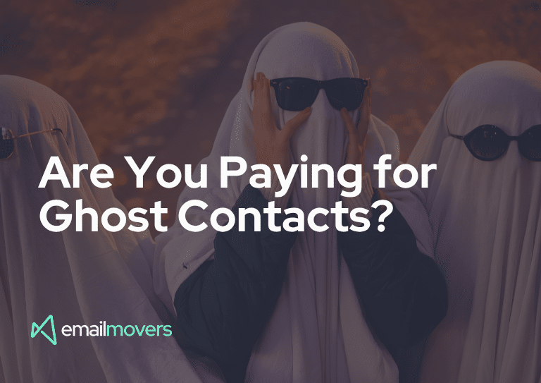 Paying for ghost contacts