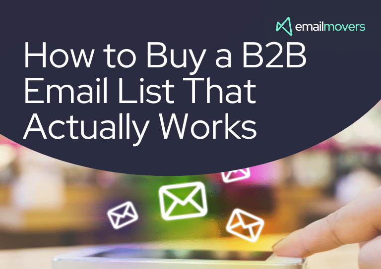 how to buy an email list that actually works